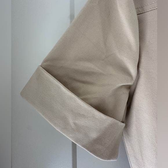 J. Crew Tie-Waist Shirtdress in Stretch Twill Size 4 - Picture 7 of 11